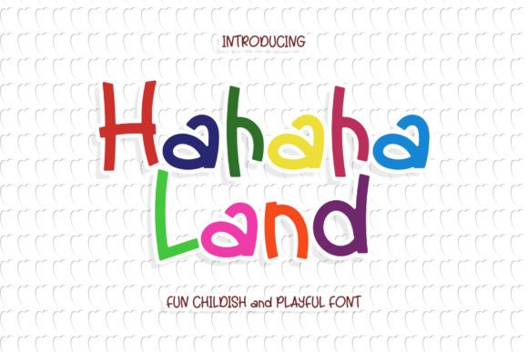 Adding Character with Hahaha Land Font