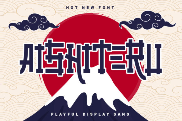Aisiteru: A Font with Romantic Gravitas