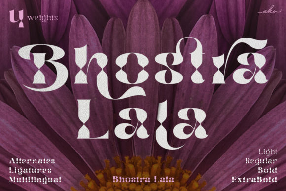Bhostra Lala: A Web Designer's Display Font Review