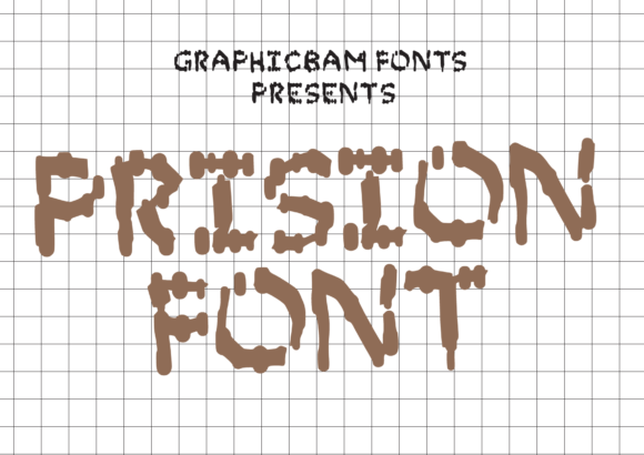 Creating with the Prison Display Font