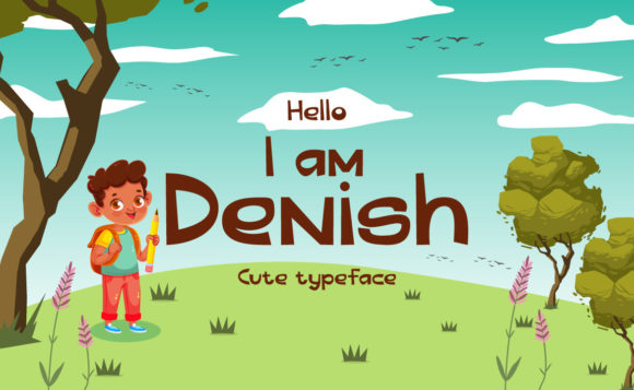 Introducing Denish: The Modern Display Font for Crafters