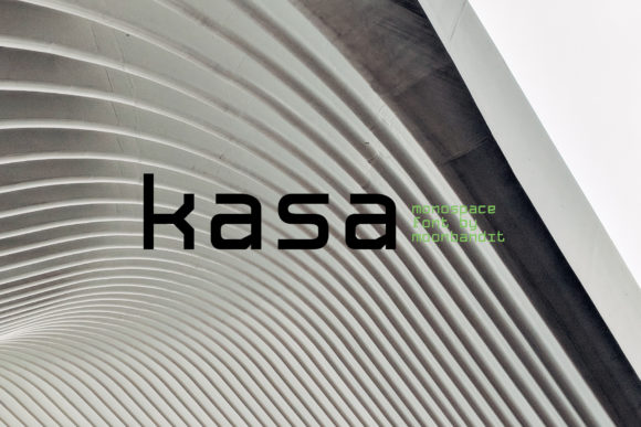 Kasa: The Futuristic Display Font That Elevates Campaign Design