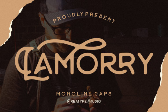 Lamorry: A Delightful Display Font for Modern Digital Designs