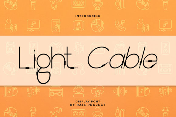 Light Cable: A Font Designed for Editorial Joy