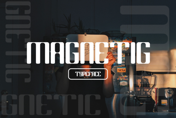 Magnetig: A Modern Display Font for Editorial Design