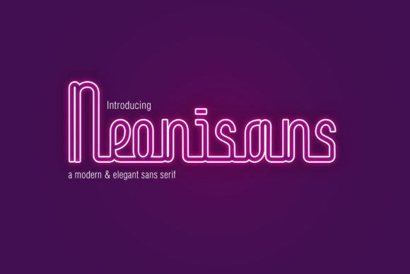 Neonisans Font: A Modern Typeface for Professional Branding