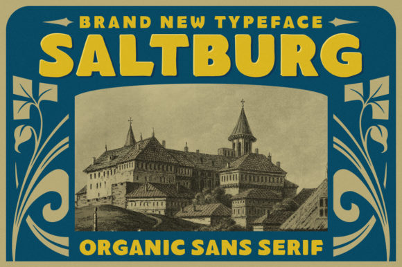 Saltburg: The Bold Display Font That Gets Your Campaigns Seen