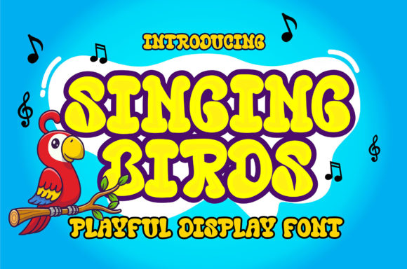 Singing Bird Font: Your Campaign's Playful Accent