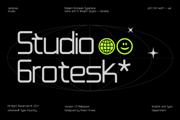Studio Grotesk Is a Modern Display Font Built for Web Design