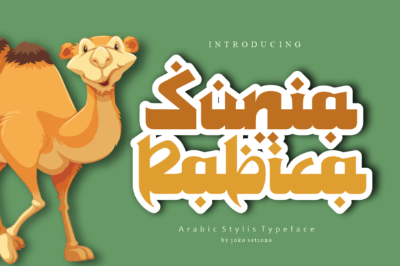 Sunia Rabica: A Display Font Built for Campaign Visibility