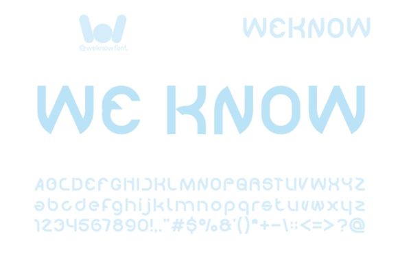 The We Know Font: Your Secret Weapon for Crafting Beautiful Products