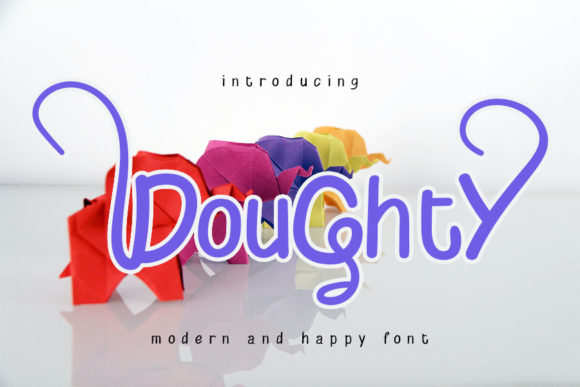 Using Doughty: A Designer's Take on a Unique Display Font