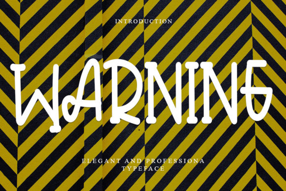 Using the Warning Font for Campaigns That Actually Stand Out